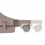 Patut co-sleeper, Lionelo, Jodie, Multifunctional, Reglabil in 6 pozitii pe inaltime, Saltea cu densitate T25, Functie de leganare, Cu plasa de tantari, Buzunar depozitare, Geanta transport,  84x48x70-80 cm, Taupe - 14