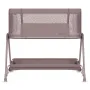 Patut co-sleeper, Lionelo, Luna, 2 in 1, Cu laterala culisanta, Cu setare unghiulara, Cu roti, Reglabil in 6 pozitii pe inaltime, Bej inchis - 3