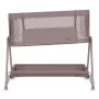 Patut co-sleeper, Lionelo, Luna, 2 in 1, Cu laterala culisanta, Cu setare unghiulara, Cu roti, Reglabil in 6 pozitii pe inaltime, Bej inchis - 5