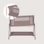 Patut co-sleeper, Lionelo, Luna, 2 in 1, Cu laterala culisanta, Cu setare unghiulara, Cu roti, Reglabil in 6 pozitii pe inaltime, Bej inchis - 21