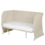Patut co-sleeper, Lionelo, Thomi Plus, 5 in 1, Multifunctional, Sustine pana la 9 kg ca patut, 15 kg tarc de joaca, 100 kg canapea, Inaltime reglabila in 7 pozitii, De la nastere pana la 4 ani, Cu 2 saltele din spuma T25, 94x70x77-93,5 cm, Bej - 34