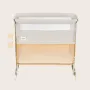 Patut co-sleeper, Lionelo, Thomi Plus, 5 in 1, Multifunctional, Sustine pana la 9 kg ca patut, 15 kg tarc de joaca, 100 kg canapea, Inaltime reglabila in 7 pozitii, De la nastere pana la 4 ani, Cu 2 saltele din spuma T25, 94x70x77-93,5 cm, Bej - 40