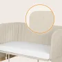 Patut co-sleeper, Lionelo, Thomi Plus, 5 in 1, Multifunctional, Sustine pana la 9 kg ca patut, 15 kg tarc de joaca, 100 kg canapea, Inaltime reglabila in 7 pozitii, De la nastere pana la 4 ani, Cu 2 saltele din spuma T25, 94x70x77-93,5 cm, Bej - 43
