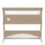 Patut co-sleeper, Lionelo, Thomi Plus, 5 in 1, Multifunctional, Sustine pana la 9 kg ca patut, 15 kg tarc de joaca, 100 kg canapea, Inaltime reglabila in 7 pozitii, De la nastere pana la 4 ani, Cu 2 saltele din spuma T25, 94x70x77-93,5 cm, Maro - 8
