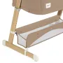 Patut co-sleeper, Lionelo, Thomi Plus, 5 in 1, Multifunctional, Sustine pana la 9 kg ca patut, 15 kg tarc de joaca, 100 kg canapea, Inaltime reglabila in 7 pozitii, De la nastere pana la 4 ani, Cu 2 saltele din spuma T25, 94x70x77-93,5 cm, Maro - 12