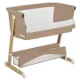 Patut co-sleeper, Lionelo, Thomi Plus, 5 in 1, Multifunctional, Sustine pana la 9 kg ca patut, 15 kg tarc de joaca, 100 kg canapea, Inaltime reglabila in 7 pozitii, De la nastere pana la 4 ani, Cu 2 saltele din spuma T25, 94x70x77-93,5 cm, Maro - 14