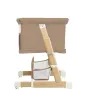Patut co-sleeper, Lionelo, Thomi Plus, 5 in 1, Multifunctional, Sustine pana la 9 kg ca patut, 15 kg tarc de joaca, 100 kg canapea, Inaltime reglabila in 7 pozitii, De la nastere pana la 4 ani, Cu 2 saltele din spuma T25, 94x70x77-93,5 cm, Maro - 22