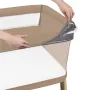 Patut co-sleeper, Lionelo, Thomi Plus, 5 in 1, Multifunctional, Sustine pana la 9 kg ca patut, 15 kg tarc de joaca, 100 kg canapea, Inaltime reglabila in 7 pozitii, De la nastere pana la 4 ani, Cu 2 saltele din spuma T25, 94x70x77-93,5 cm, Maro - 23