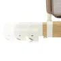 Patut co-sleeper, Lionelo, Thomi Plus, 5 in 1, Multifunctional, Sustine pana la 9 kg ca patut, 15 kg tarc de joaca, 100 kg canapea, Inaltime reglabila in 7 pozitii, De la nastere pana la 4 ani, Cu 2 saltele din spuma T25, 94x70x77-93,5 cm, Maro - 27