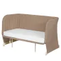 Patut co-sleeper, Lionelo, Thomi Plus, 5 in 1, Multifunctional, Sustine pana la 9 kg ca patut, 15 kg tarc de joaca, 100 kg canapea, Inaltime reglabila in 7 pozitii, De la nastere pana la 4 ani, Cu 2 saltele din spuma T25, 94x70x77-93,5 cm, Maro - 37