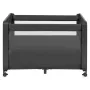 Patut multifunctional, Lionelo, Patty, 5 in 1, 0- 36 luni, Co-sleeper, Tarc de joaca, Patut de calatorie, Laterala rabatabila, 2 trepte reglare saltea, Roti, Husa transport inclusa, Gri - 8