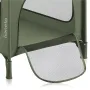 Patut pliant, Lionelo, Jasmin Easy Fold, Pana la 15 kg, Usor de pliat, Cu doua nivele, Cu saltea ergonomica T25, Cu intrare laterala cu fermoar, 2 roti cu frana, 123 x 67 cm, Conform cu EN 716, 0-36 luni, Verde - 12