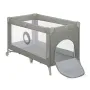 Patut pliant, Lionelo, Stefi, Cu un nivel, Cu intrare laterala cu fermoar, 2 roti, 120x60 cm, Conform cu standardul european de securitate EN 716, Bej