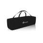 Patut pliant, Lionelo, Stefi, Cu un nivel, Cu intrare laterala cu fermoar, 2 roti, 120x60 cm, Conform cu standardul european de securitate EN 716, Negru - 14