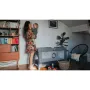 Patut pliant, Lionelo, Stefi, Cu un nivel, Cu intrare laterala cu fermoar, 2 roti, 120x60 cm, Conform cu standardul european de securitate EN 716, Negru - 16