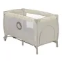 Patut pliant, Lionelo, Sven Plus, 120x60 cm, Cu doua nivele, Cu arcada jucarii, masuta de infasat, vibratii, melodii, conform cu standardele europeane de securitate EN716 si EN12221, Bej Latte - 13