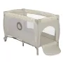 Patut pliant, Lionelo, Sven Plus, 120x60 cm, Cu doua nivele, Cu arcada jucarii, masuta de infasat, vibratii, melodii, conform cu standardele europeane de securitate EN716 si EN12221, Bej Latte - 12