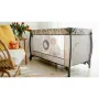 Patut pliant, Lionelo, Sven Plus, 120x60 cm, Cu doua nivele, Cu arcada jucarii, masuta de infasat, vibratii, melodii, conform cu standardele europeane de securitate EN716 si EN12221, Bej Latte - 28