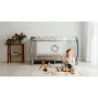 Patut pliant, Lionelo, Sven Plus, 120x60 cm, Cu doua nivele, Cu arcada jucarii, masuta de infasat, vibratii, melodii, conform cu standardele europeane de securitate EN716 si EN12221, Bej Latte - 29