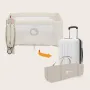 Patut pliant, Lionelo, Sven Plus, 120x60 cm, Cu doua nivele, Cu arcada jucarii, masuta de infasat, vibratii, melodii, conform cu standardele europeane de securitate EN716 si EN12221, Bej Latte - 22