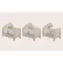 Patut pliant, Lionelo, Sven Plus, 120x60 cm, Cu doua nivele, Cu arcada jucarii, masuta de infasat, vibratii, melodii, conform cu standardele europeane de securitate EN716 si EN12221, Bej Latte - 5