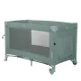 Patut pliant multifunctional, Lionelo, Ellen, Cu laterala culisanta, Nivel suplimentar, Intrare laterala cu fermoar, 2 roti, Saltea pliabila si geanta de transport incluse, 0- 36 luni, Pana la 15 kg, 120x60 cm, Conform cu  EN 716, Verde - 8