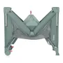 Patut pliant multifunctional, Lionelo, Ellen, Cu laterala culisanta, Nivel suplimentar, Intrare laterala cu fermoar, 2 roti, Saltea pliabila si geanta de transport incluse, 0- 36 luni, Pana la 15 kg, 120x60 cm, Conform cu  EN 716, Verde - 12