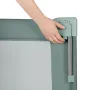 Patut pliant multifunctional, Lionelo, Ellen, Cu laterala culisanta, Nivel suplimentar, Intrare laterala cu fermoar, 2 roti, Saltea pliabila si geanta de transport incluse, 0- 36 luni, Pana la 15 kg, 120x60 cm, Conform cu  EN 716, Verde - 15