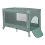 Patut pliant multifunctional, Lionelo, Ellen, Cu laterala culisanta, Nivel suplimentar, Intrare laterala cu fermoar, 2 roti, Saltea pliabila si geanta de transport incluse, 0- 36 luni, Pana la 15 kg, 120x60 cm, Conform cu  EN 716, Verde - 6