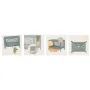 Patut pliant multifunctional, Lionelo, Ellen, Cu laterala culisanta, Nivel suplimentar, Intrare laterala cu fermoar, 2 roti, Saltea pliabila si geanta de transport incluse, 0- 36 luni, Pana la 15 kg, 120x60 cm, Conform cu  EN 716, Verde - 21
