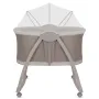 Patut si balansoar portabil Lionelo, Gaya 2 in 1, cu functie de leganat si muzica, 3 viteze de leganat reglabile, saltea T25, controlat prin telecomanda sau panou, pana la 9 kg, 0 luni+, 93 x 68 x 81 cm, bej latte - 8