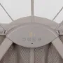 Patut si balansoar portabil Lionelo, Gaya 2 in 1, cu functie de leganat si muzica, 3 viteze de leganat reglabile, saltea T25, controlat prin telecomanda sau panou, pana la 9 kg, 0 luni+, 93 x 68 x 81 cm, bej latte - 12