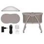 Patut si balansoar portabil Lionelo, Gaya 2 in 1, cu functie de leganat si muzica, 3 viteze de leganat reglabile, saltea T25, controlat prin telecomanda sau panou, pana la 9 kg, 0 luni+, 93 x 68 x 81 cm, bej latte - 15