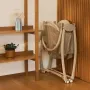 Patut si balansoar portabil Lionelo, Gaya 2 in 1, cu functie de leganat si muzica, 3 viteze de leganat reglabile, saltea T25, controlat prin telecomanda sau panou, pana la 9 kg, 0 luni+, 93 x 68 x 81 cm, bej sand - 6