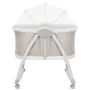 Patut si balansoar portabil Lionelo, Gaya 2 in 1, cu functie de leganat si muzica, 3 viteze de leganat reglabile, saltea T25, controlat prin telecomanda sau panou, pana la 9 kg, 0 luni+, 93 x 68 x 81 cm, bej sand - 8