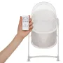 Patut si balansoar portabil Lionelo, Gaya 2 in 1, cu functie de leganat si muzica, 3 viteze de leganat reglabile, saltea T25, controlat prin telecomanda sau panou, pana la 9 kg, 0 luni+, 93 x 68 x 81 cm, bej sand - 13