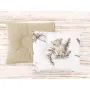 Perna bebelus, MimiNu, Profilata, Cu doua fete, Cu functie anti-soc, Pufoasa, Din catifea si bumbac, Materiale certificate Oeko Tex Standard 100, 23x26 cm, Savanna - 3