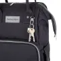 Rucsac pentru mamici, Petite&Mars, Cu 11 compartimente, Cu buzunare termice, Saltea de infasat inclusa, 30 x 42 x 15 cm, Jack, Black - 20