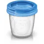 Set 5 recipiente, Philips Avent, Pentru stocare a laptelui matern, 180 ml, Transparent - 5