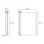 Poarta de siguranta, Lionelo, Thea, Textila, Ofera vizibilitate, Retractabila, Mecanism dublu de blocare, Montaj universal, 95x140 cm, Conform cu standardul european de securitate EN1930, Alb - 20