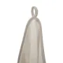 Prosopel copii, Qmini, Dimensiune 40x40cm, Din tricot termo-terry din bambus, Materiale certificate Oeko Tex Standard 100, Mocha - 4