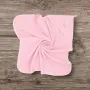 Prosop cu gluga, Qmini, Din bumbac, 80x80 cm, Pink - 5