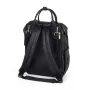 Rucsac pentru mamici, Petite&Mars, Jasper, Cu 12 compartimente, Cu buzunare termice, Saltea de infasat inclusa, 27 x 41 x 14 cm, Absolute Black - 4