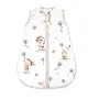 Sac de dormit, MimiNu, Pentru bebelusi, De iarna, Din bumbac certificat Oeko Tex Standard 100, Cu fermoar, 70 cm, 2.5 Tog, Cats - 1