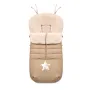 Sac de iarna, Jane, Nest, Pentru carucior, Universal, 95 x 46 cm, Material interior din fleece, Sesame