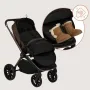 Sac de iarna, Lionelo, Oli, Pentru carucior, landou sau scaun auto, 101x45 cm, Impermeabil, Rezistent pana la -20 grade, Extensibil, Negru - 15