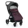Sac de iarna, Petite&Mars, Jibot, Pentru carucior, landou sau scaun auto, 100x48 cm, Impermeabil, Cu elemente reflectorizante, Extensibil, 3 in 1, Mysterious Plum - 2