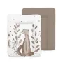 Saltea de infasat, Ceba Baby, Moale, 50x70 cm, Pentru comode si masute de infasat, Fara BPA, Impermeabila, 0 luni+, Basic Clever Otter
