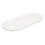 Saltea landou, New Baby, Standard, Husa detasabila si lavabila, Din spuma poliuretanica, 75x35x3.5 cm, 0 luni+, Alb - 1