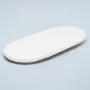 Saltea landou, New Baby, Standard, Husa detasabila si lavabila, Din spuma poliuretanica, 75x35x3.5 cm, 0 luni+, Alb - 2
